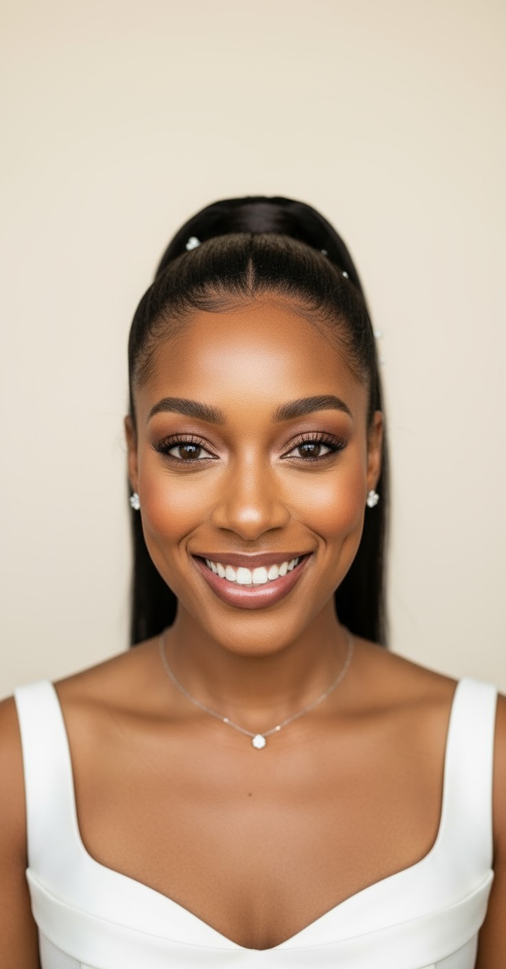 After Ponytail Updo For Wedding